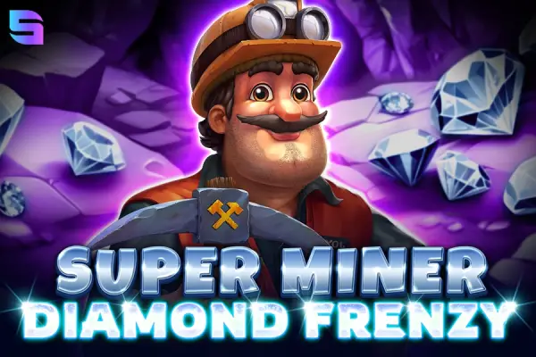 Super Miner - Diamond Frenzy Logo