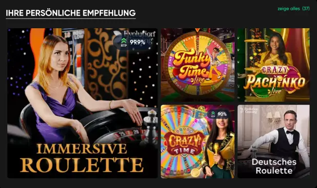 Granawins Casino Live Casino