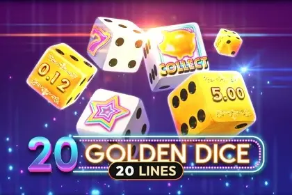 20 Golden Dice Logo