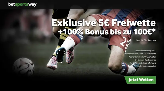 Betway Gratiswette