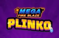 Mega Fire Blaze: Plinko Logo