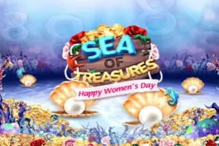 Sea of Treasures Happy Women's Day Logo