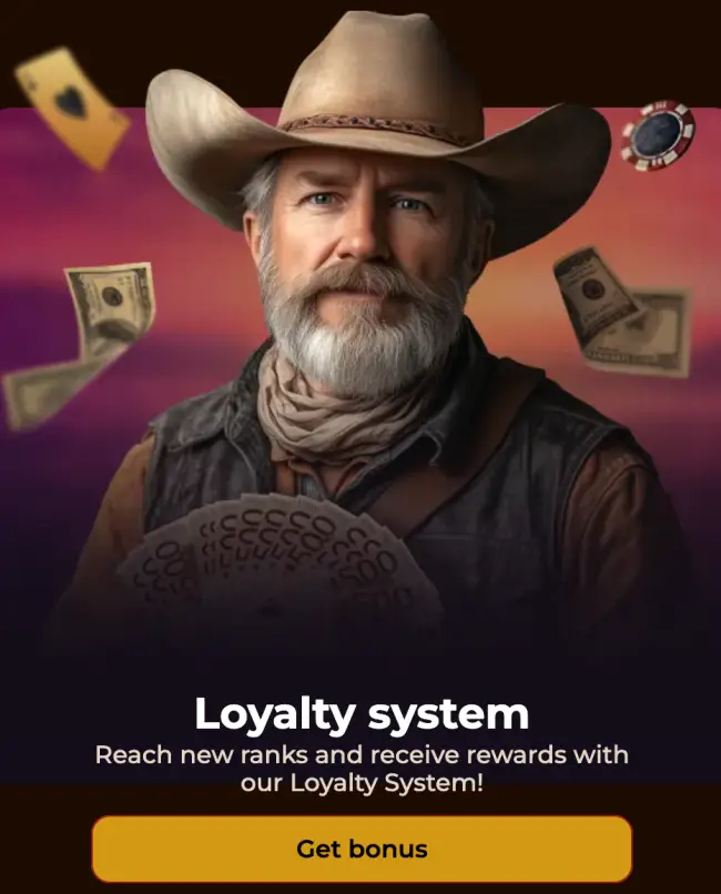 Join the elite VIP Program for personalized casino rewards at RodeoSlot Casino!