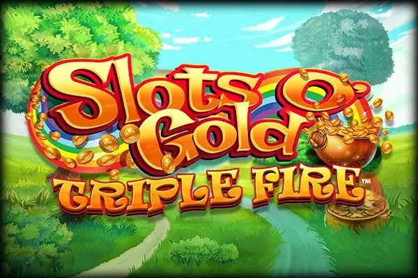 Slots O' Gold Triple Fire Logo