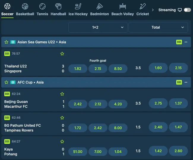 Lolo Sport Live Betting