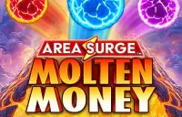 Area Surge Molten Money Logo