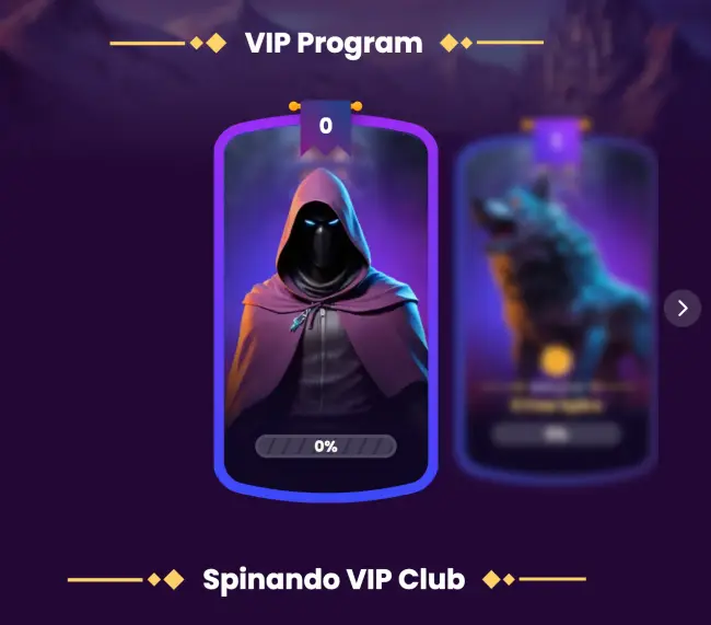 Spinando Casino VIP