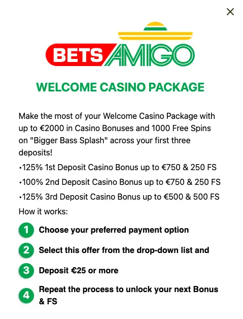 Betsamigo Casino Test