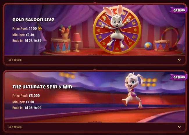 Magius Casino Tournaments