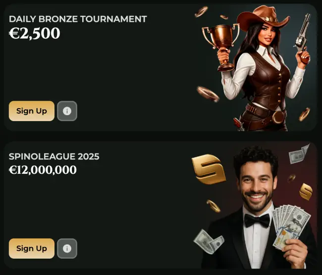 Goldzino Casino Tournaments