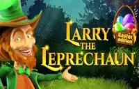 Larry The Leprechaun Easter Edition Logo