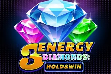 3 Energy Diamonds: Hold & Win Logo