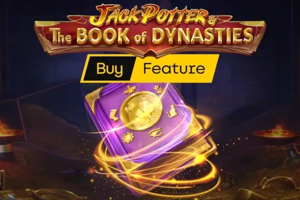 Jack Potter & The Book of Dynasties Buy Feature Logo
