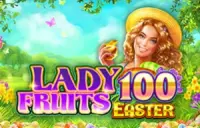 Lady Fruits 100 Easter Logo