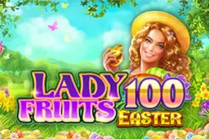 Lady Fruits 100 Easter Logo