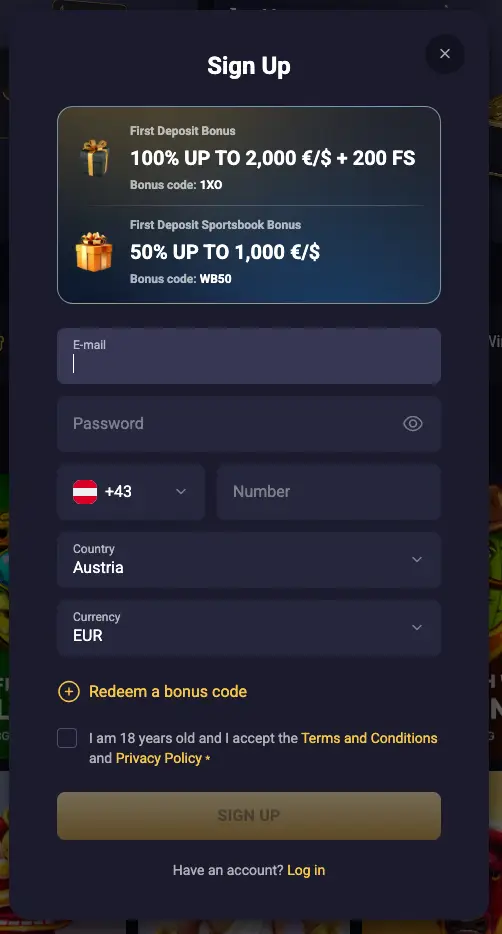 RollXO Casino Test