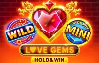 Love Gems Hold & Win Logo