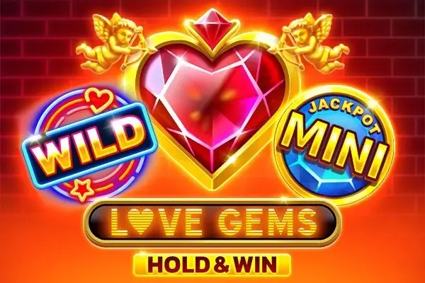 Love Gems Hold & Win Logo