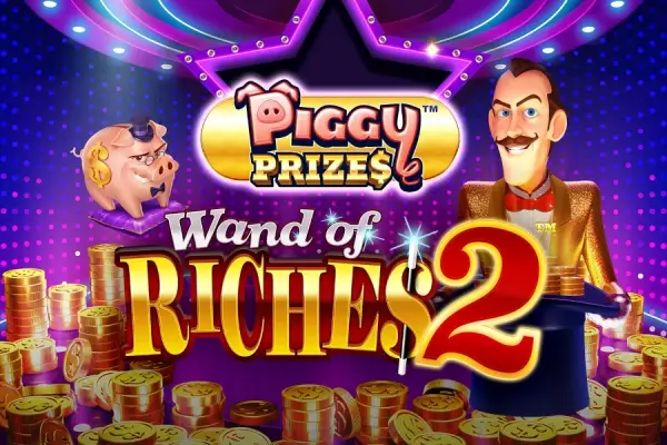 Piggy Prizes: Wand of Riches 2 Logo