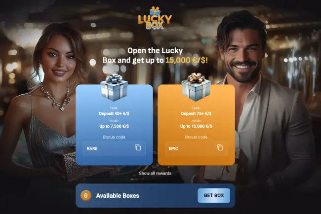 Slotlounge Casino Lucky Box