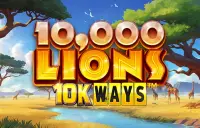 10,000 Lions 10K Ways Logo