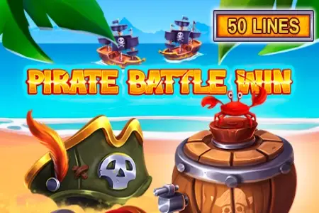 Pirate Battle Win Logo