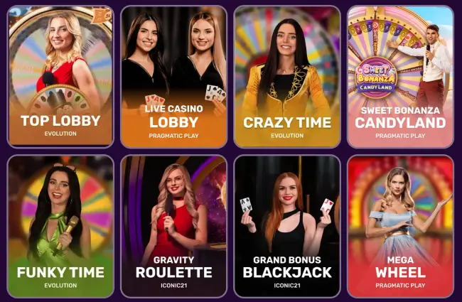 Spinando Casino Live Casino