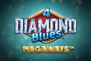 4 Diamond Blues Megaways Logo