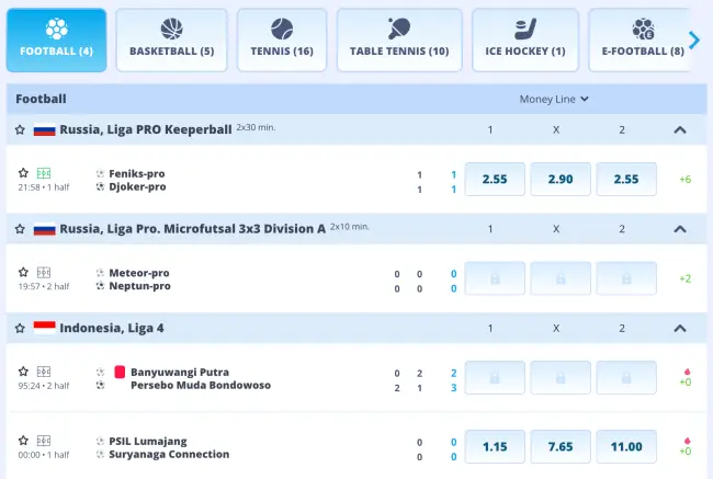 OnlySpins Sport Live Betting