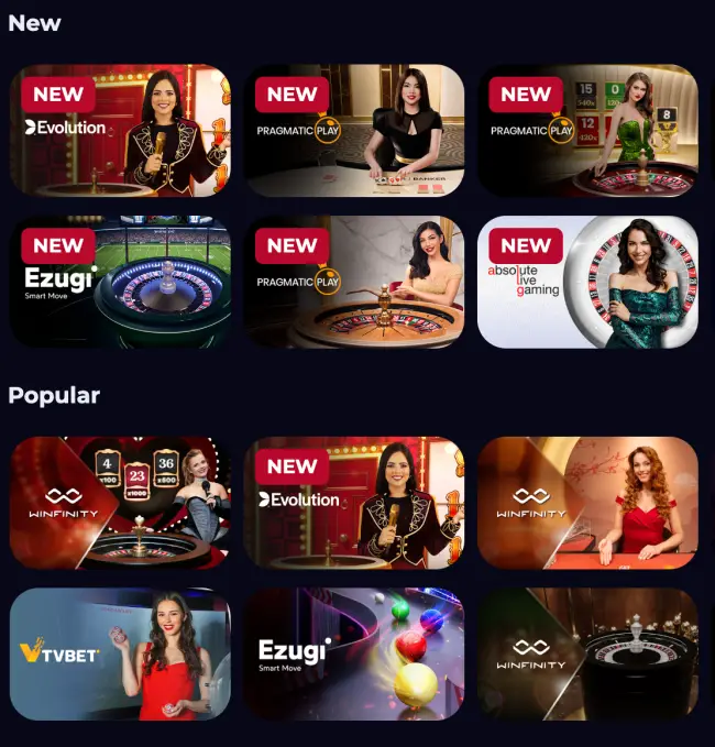 CasinoAndYou Casino Live Casino