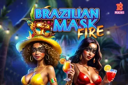 Brazilian Mask Fire Logo