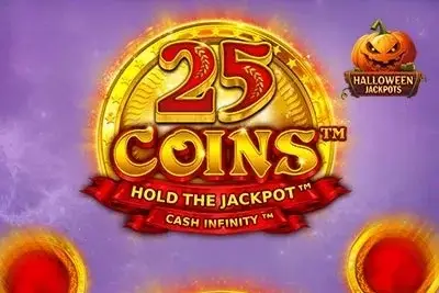 25 Coins Halloween Jackpots Logo