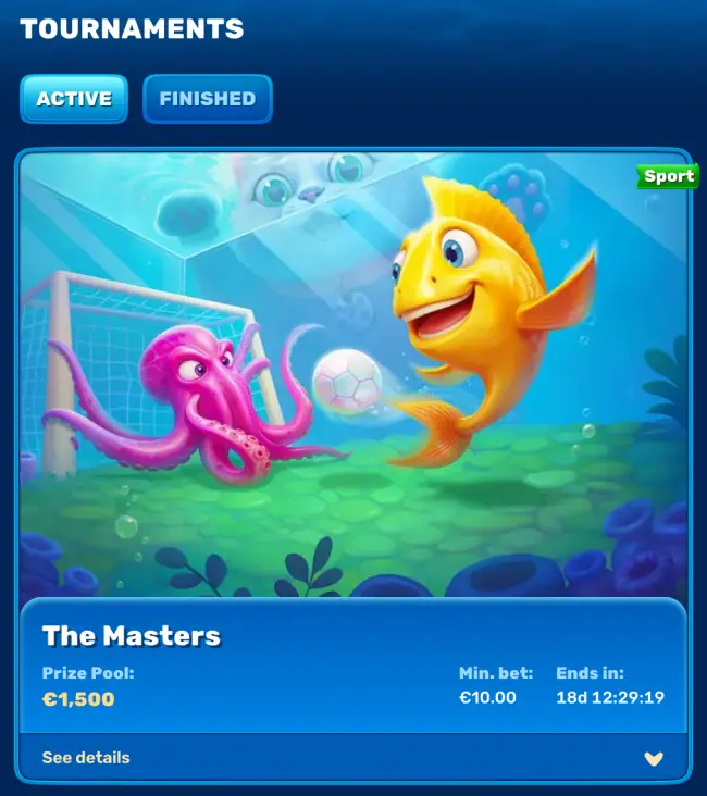 Spinfin Sport Tournaments