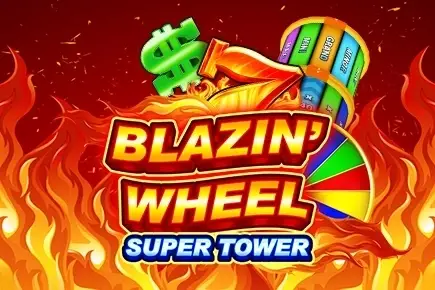 Blazin' Wheel Super Tower Logo