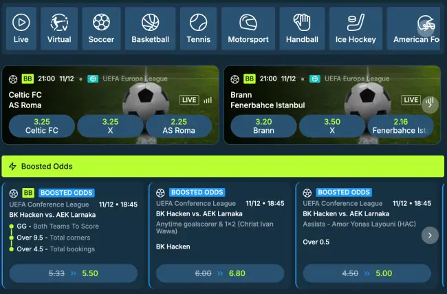 Lolo Sport Betting Odds