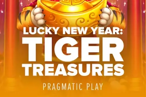 Lucky New Year Tiger Treasures Logo