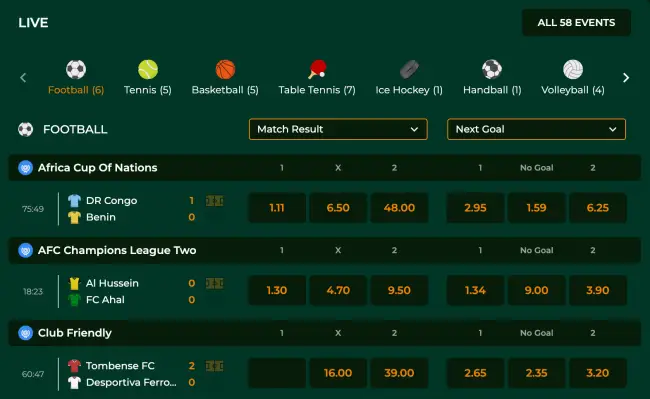 Gomblingo Sport Live