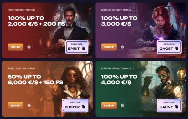 Spirit Casino Promotions