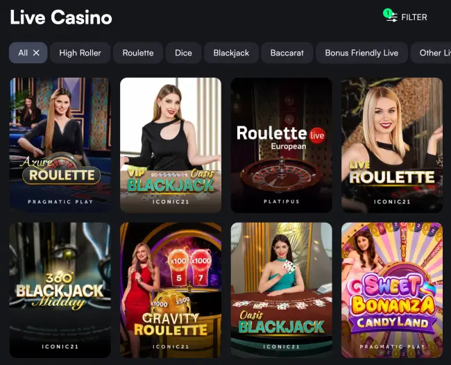 Trueluck Casino Live Casino