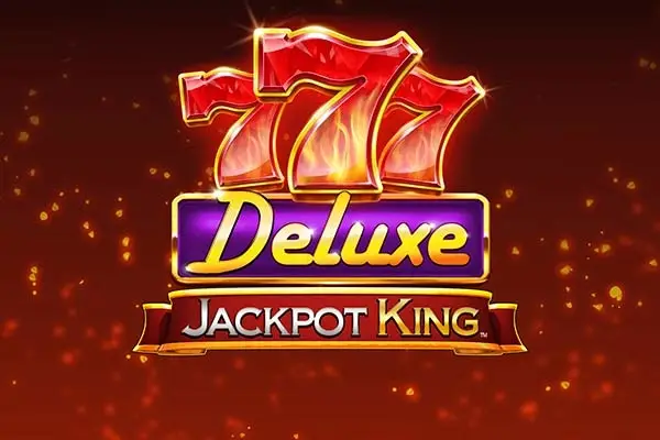 777 Deluxe Jackpot King Logo