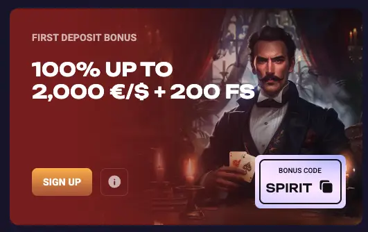 Spirit Casino Welcome Bonus