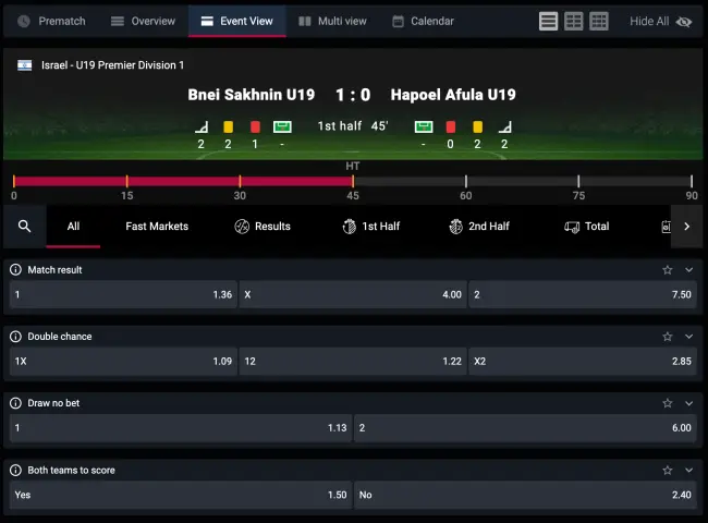 Cosmobet Sport Live Betting
