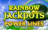 Rainbow Jackpots Power Lines Logo
