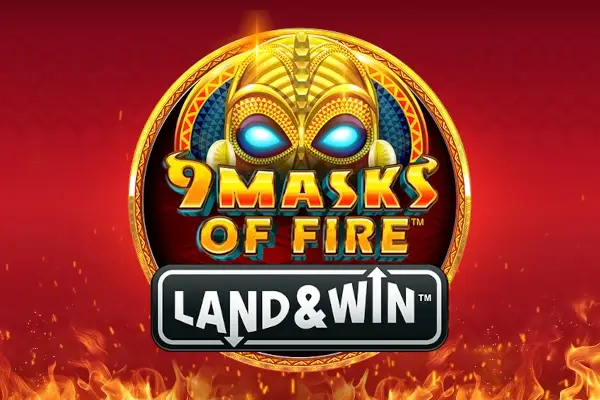 9 Masks of Fire Land & Win Logo
