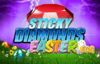 Sticky Diamonds Easter Egg Logo