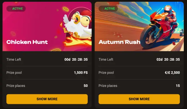 Slotlair Casino Tournaments