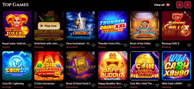 Spinogambino Casino Review