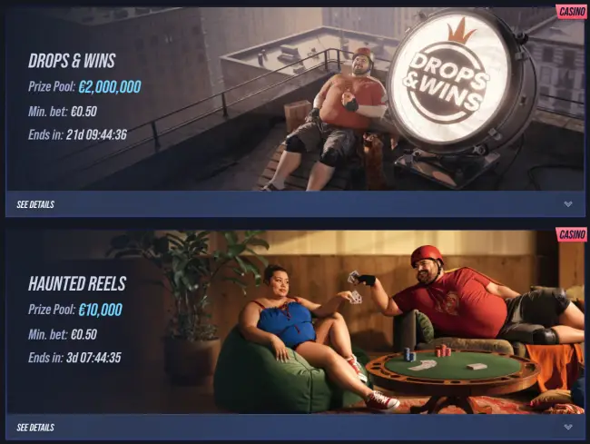 Vegashero Casino Tournaments