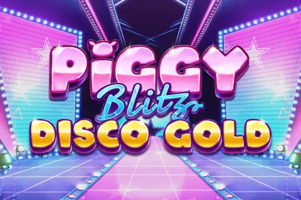 Piggy Blitz Disco Gold Logo