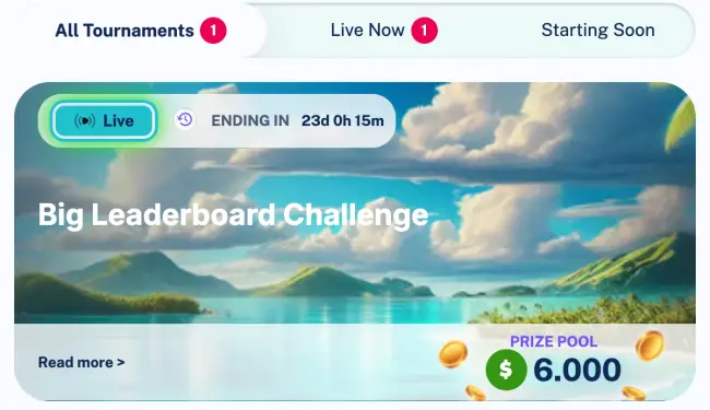 Dailyspins Casino Tournaments